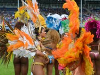 Eroeffnungsfest des Weltfestes des Sports CHIO, im Sportpark Soers in Aachen, mit einer brasilianischen Folkloregruppe : Aachen, Brasilien, CHIO, Eroeffnungsfest, Folklore, Folkloregruppe, Soers, Sportpark Soers, Weltfest des Sports, brasiliansich