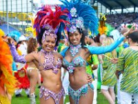 Eroeffnungsfest des Weltfestes des Sports CHIO, im Sportpark Soers in Aachen, mit einer brasilianischen Folkloregruppe : Aachen, Brasilien, CHIO, Eroeffnungsfest, Folklore, Folkloregruppe, Soers, Sportpark Soers, Weltfest des Sports, brasiliansich