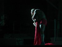 2022 - Aufführung des Schauspiels &#34;Jedermann&#34;, am Salzburger Domplatz, im Rahmen der Salzburger Festspiele 2022 am 16.07.22 : #1B#, Altenberger, Buhlschaft, Domplatz, Eidinger, Jedermann, Lars, Liebesspiel, Salzburger Festspiele, Schauspiel, Verena, merke1B