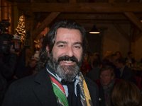 2017 - Voradventtfeier mit Prominenten. auf Gut Aiderbichl in Henndorf bei Salzburg : Voradventfeier, Adventfeier, Prominente, Gut Aiderbichl, Tierhof, Tierheim, Gnadenhof, Tierasyl, Mauro, Bergonzli, Maler, Bildhauer, Künstler, Kuenstler, Portraits