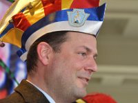 2018 - Empfang des Aachener Karnevalvereins beim Oberbürgermeister von Aachen, Marcel Philipp, im Aachener Rathaus  : Empfang, AKV, Aachener Karnevalsverein, Rathaus, Aachener Rathaus, Karneval, weißer Saal, weisser Saal, Philipp, Franz, Freiherr, von und zu Guttenberg, NArrenkappe, Profil