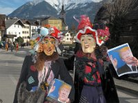 Faschingsveranstaltung "Fetzenzug 2017" in Ebensee am Traunsee, in Oberösterreich : Fasching, Faschingsveranstaltung, Karnevalsveranstaltung, Fetzenzug, Ebensee, Brauchtum, Masken, Holzmasken, Tradition, Traunsee, Salzkammergut, Larven, Faschingslarven, humorvoll, urtümlich, urtuemlich, historisch