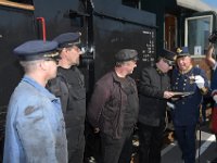 2017 - Traditions-Kaiserzug von Attnang-Puchheim nach Bad Ischl : Kaiserzug, Tradition, historisch, Touristenattraktion, Salzkammergut, Fremdenverkehrsattraktion, Eisenbahn, Spektakel, Ehrung, Eisenbahnbeamte, Lokomotivführer, Lokomotivfuehrer, Bahnhof, Karl, Reitter, Reiter