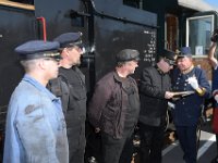 2017 - Traditions-Kaiserzug von Attnang-Puchheim nach Bad Ischl : Kaiserzug, Tradition, historisch, Touristenattraktion, Salzkammergut, Fremdenverkehrsattraktion, Eisenbahn, Spektakel, Ehrung, Eisenbahnbeamte, Lokomotivführer, Lokomotivfuehrer, Bahnhof, Karl, Reitter, Reiter