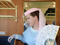 2017 - Traditions-Kaiserzug von Attnang-Puchheim nach Bad Ischl : Kaiserzug, Tradition, historisch, Touristenattraktion, Salzkammergut, Fremdenverkehrsattraktion, Eisenbahn, Spektakel, Sisidarstellerin, Sabine, Rossegger, Sisi, Sissy, Elisabeth, Kaiserin