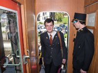 2017 - Traditions-Kaiserzug von Attnang-Puchheim nach Bad Ischl : Kaiserzug, Tradition, historisch, Touristenattraktion, Salzkammergut, Fremdenverkehrsattraktion, Eisenbahn, Spektakel, Erzherzog, Valentin, HAbsburg-Lothringen, besteigen