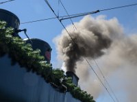 2017 - Traditions-Kaiserzug von Attnang-Puchheim nach Bad Ischl : Kaiserzug, Tradition, historisch, Touristenattraktion, Salzkammergut, Fremdenverkehrsattraktion, Eisenbahn, Spektakel, qualmend, Schornstein, Rauchfang, Dampflokomotive, Qualm, Rauch, Schmuck
