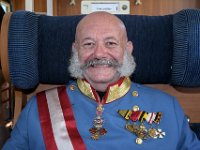 2017 - Traditions-Kaiserzug von Attnang-Puchheim nach Bad Ischl : Kaiserzug, Tradition, historisch, Touristenattraktion, Salzkammergut, Fremdenverkehrsattraktion, Eisenbahn, Spektakel, Kaiserdarsteller, Franz Josef I, Gerard, Fritz, Portraits, Uniform, Orden, Bart, Schärpe, Schaerpe