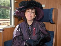 2017 - Traditions-Kaiserzug von Attnang-Puchheim nach Bad Ischl : Kaiserzug, Tradition, historisch, Touristenattraktion, Salzkammergut, Fremdenverkehrsattraktion, Eisenbahn, Spektakel, Modedesignerin, Barbara, Rihl