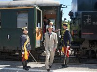 2017 - Traditions-Kaiserzug von Attnang-Puchheim nach Bad Ischl : Kaiserzug, Tradition, historisch, Touristenattraktion, Salzkammergut, Fremdenverkehrsattraktion, Eisenbahn, Spektakel, Erzherzog, Johann, verlassen, Habsburg-Lothringen, Ordonanzoffizier, Michael