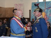 2017 - Traditions-Kaiserzug von Attnang-Puchheim nach Bad Ischl : Kaiserzug, Tradition, historisch, Touristenattraktion, Salzkammergut, Fremdenverkehrsattraktion, Eisenbahn, Spektakel, Ehrung, verdiente Mitarbeiter, Kaiserdarsteller, Gerard, Fritz, Oberst, Offizier, Kavllerie, Franz, Prandstätter, Prandstaetter