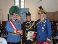 2017 - Traditions-Kaiserzug von Attnang-Puchheim nach Bad Ischl : Kaiserzug, Tradition, historisch, Touristenattraktion, Salzkammergut, Fremdenverkehrsattraktion, Eisenbahn, Spektakel, Ehrung, verdiente Mitarbeiter, Kaiserdarsteller, Gerard, Fritz, Gendarmerieoffizier, Oberst, Franz, Prandstätter, Prandstaetter, Uniform, Orden, Schärpe, Schaerpe, Federhelm