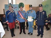 2017 - Traditions-Kaiserzug von Attnang-Puchheim nach Bad Ischl : Kaiserzug, Tradition, historisch, Touristenattraktion, Salzkammergut, Fremdenverkehrsattraktion, Eisenbahn, Spektakel, Ehrung, verdiente Mitarbeiter, Kaiserdarsteller, Gerard, Fritz, Oberst, Kavallerie, Offizier, Franz, Prandstätter, Leiter, Karl, Reitter, Reiter, Schärpe, Orden, Bart, Federhelm