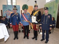 2017 - Traditions-Kaiserzug von Attnang-Puchheim nach Bad Ischl : Kaiserzug, Tradition, historisch, Touristenattraktion, Salzkammergut, Fremdenverkehrsattraktion, Eisenbahn, Spektakel, Ehrung, verdiente Mitarbeiter, Kaiserdarsteller, Gerard, Fritz, Oberst, Kavallerie, Offizier, Franz, Prandstätter, Leiter, Karl, Reitter, Reiter, Schärpe, Orden, Bart, Federhelm, Ordonanzoffizier, Michael