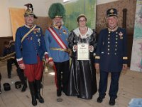 2017 - Traditions-Kaiserzug von Attnang-Puchheim nach Bad Ischl : Kaiserzug, Tradition, historisch, Touristenattraktion, Salzkammergut, Fremdenverkehrsattraktion, Eisenbahn, Spektakel, Ehrung, verdiente Mitarbeiter, Kaiserdarsteller, Gerard, Fritz, Oberst, Kavallerie, Offizier, Franz, Prandstätter, Leiter, Karl, Reitter, Reiter, Schärpe, Orden, Bart, Federhelm