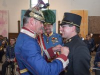 2017 - Traditions-Kaiserzug von Attnang-Puchheim nach Bad Ischl : Kaiserzug, Tradition, historisch, Touristenattraktion, Salzkammergut, Fremdenverkehrsattraktion, Eisenbahn, Spektakel, Ehrung, verdiente Mitarbeiter, Offizier, Oberst, Kavallerie, Franz, Prandstätter, Prandstaetter, Ordensverleihung