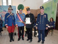 2017 - Traditions-Kaiserzug von Attnang-Puchheim nach Bad Ischl : Kaiserzug, Tradition, historisch, Touristenattraktion, Salzkammergut, Fremdenverkehrsattraktion, Eisenbahn, Spektakel, Ehrung, verdiente Mitarbeiter, Kaiserdarsteller, Gerard, Fritz, Oberst, Kavallerie, Offizier, Franz, Prandstätter, Leiter, Karl, Reitter, Reiter, Schärpe, Orden, Bart, Federhelm