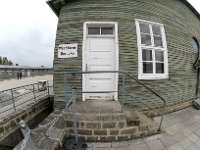 2019 - Feierlichkeiten zur 74. Wiederkehr der Befreiung des Konzentrationslagers Mauthausen, durch amerikanische Truppen  Feierlichkeiten zur 74. Wiederkehr der Befreiung des Konzentrationslagers Mauthausen, durch amerikanische Truppen. Dieses Bild zeigt die Wäschereibaracke im innenof des Lagers : #1B#, 74. Befreiungsfeier, 74. Gedenkfeier, Apellplatz, Baracke, Befreiungsfeier, Fischauge, Gedenkfeier, Geschichte, Innenhof, KZ, Konzentrationslager, Kruzifix, Mauthausen, Metalltafel, Stiege, Waescherei, Waeschereibaracke, Weitwinkelaufnahme, Wäscherei, Wäschereibaracke, historisch